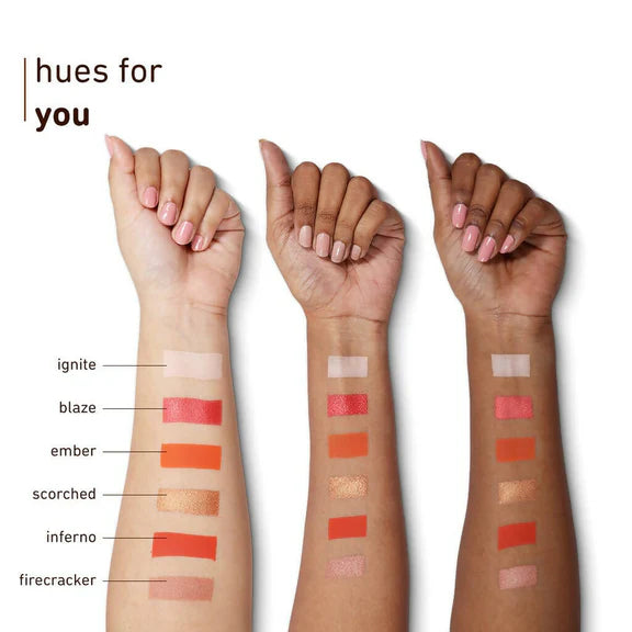 Plum In Your Element Eyeshadow Palette Easy to Blend 6-in-1 Palette 01 Fire - 10 gm