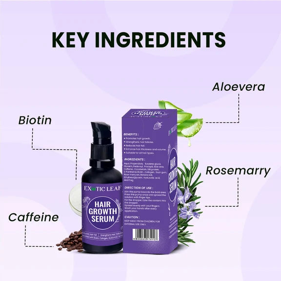 Exotic Leaf Hair Serum - 50 ml