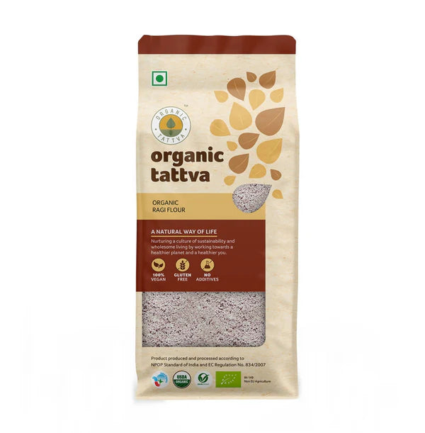 Organic Tattva Ragi Flour - 500 gm