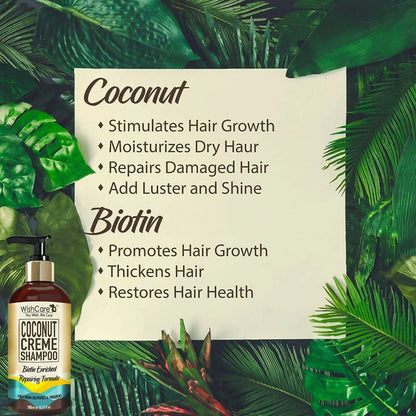 Wishcare Coconut Crème Shampoo - 300 ml