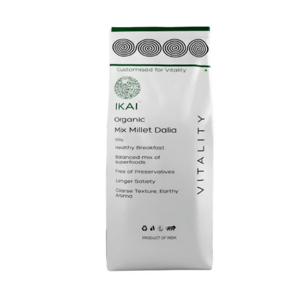 IKAI Organic Mix Millet Dalia - 500 gm