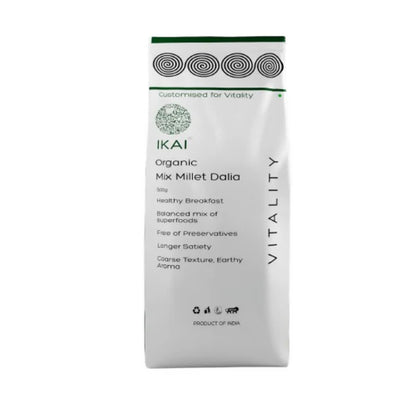 IKAI Organic Mix Millet Dalia - 500 gm