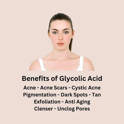 Urbaano Herbal Glycolic Acid 70%, Liquid for Cleansers - 100 ml