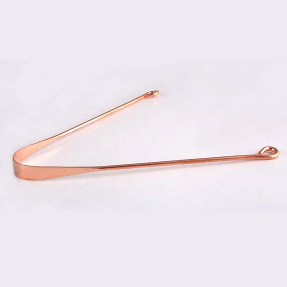 Health and Yoga Copper Tongue Cleaner - Exquisitely Gift Wrapped