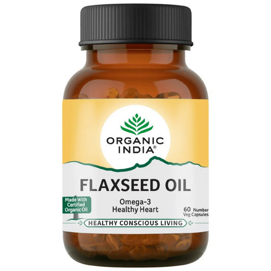 Organic India Flaxseed Oil Capsules