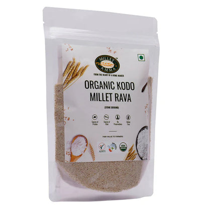 Millet Amma Organic Kodo Millet Rava - 500 gm