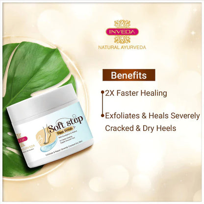 Inveda Soft Step Foot Scrub - 100 ml