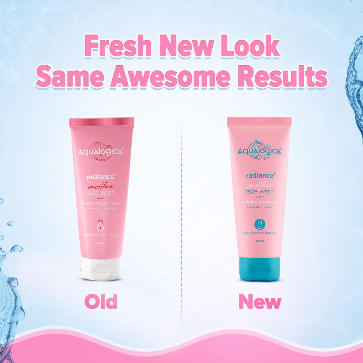 Aqualogica Radiance+ Smoothie Face Wash - 100 gm