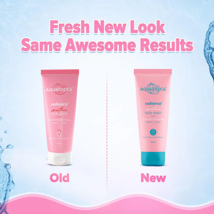 Aqualogica Radiance+ Smoothie Face Wash - 100 gm