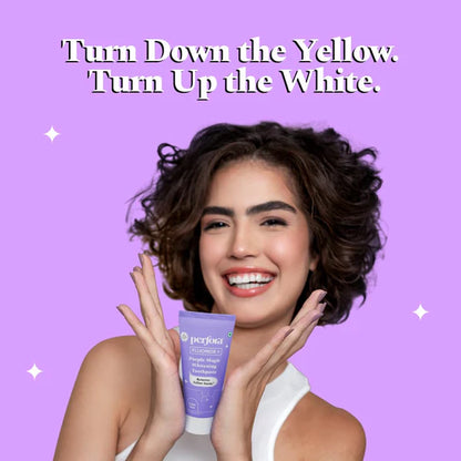 Perfora Fluoride+ Purple Magic Whitening Toothpaste - 125 gm