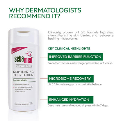 Sebamed Moisturizing Body Lotion 200 ml | for Normal Skin