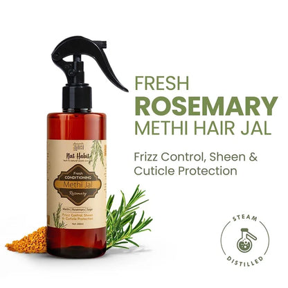 Nat Habit Fresh Conditioning Methi Jal Rosemary Hair Serum - 200 ml