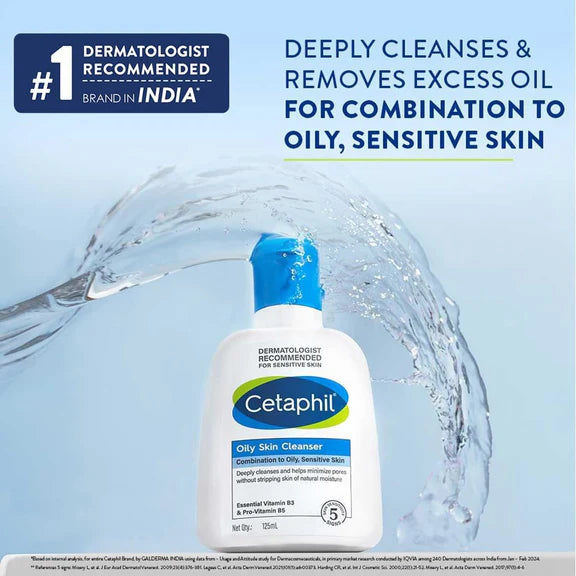 Cetaphil Oily Skin Cleanser - 125 ml