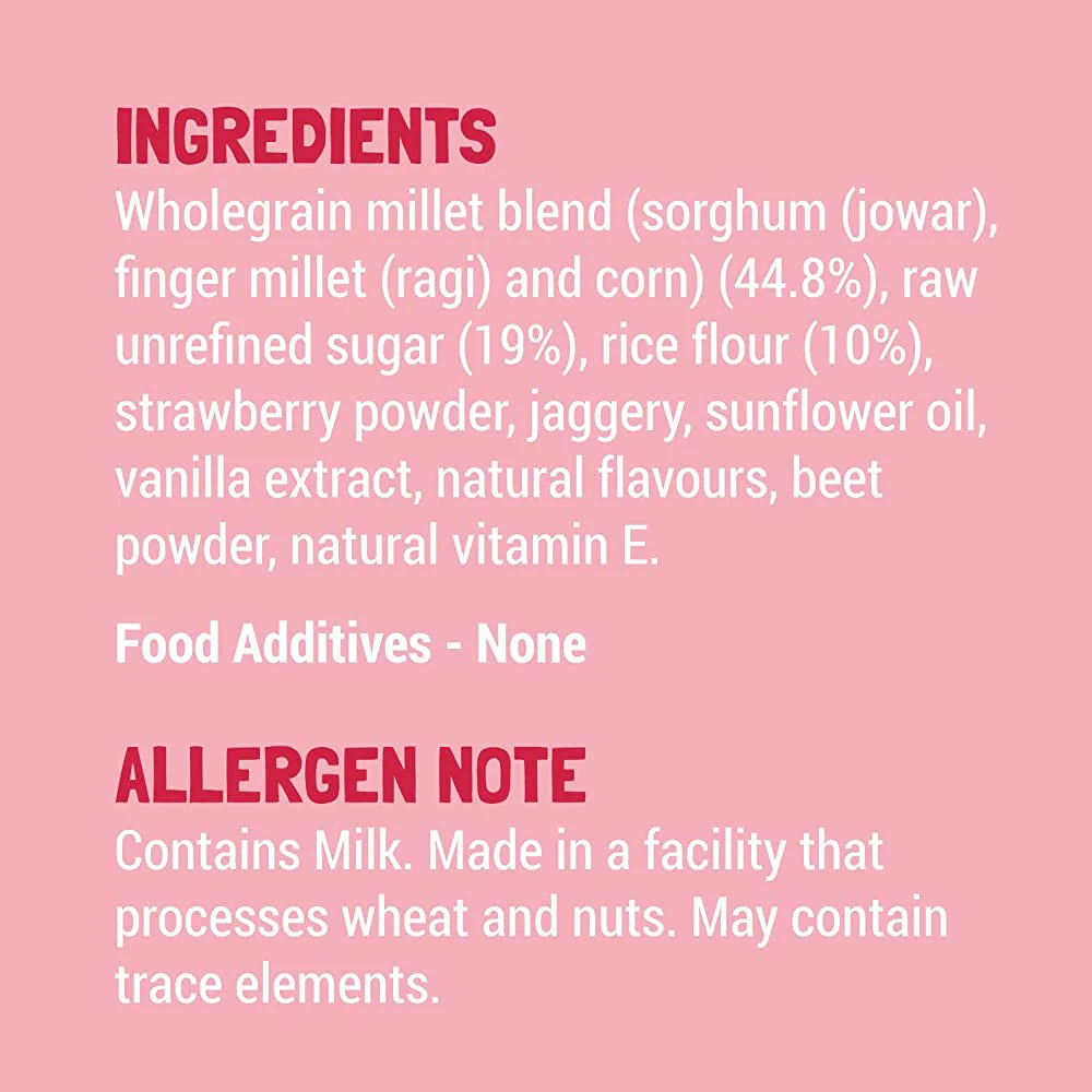 Slurrp Farm Strawberry Stars and Moons Millet Crunch