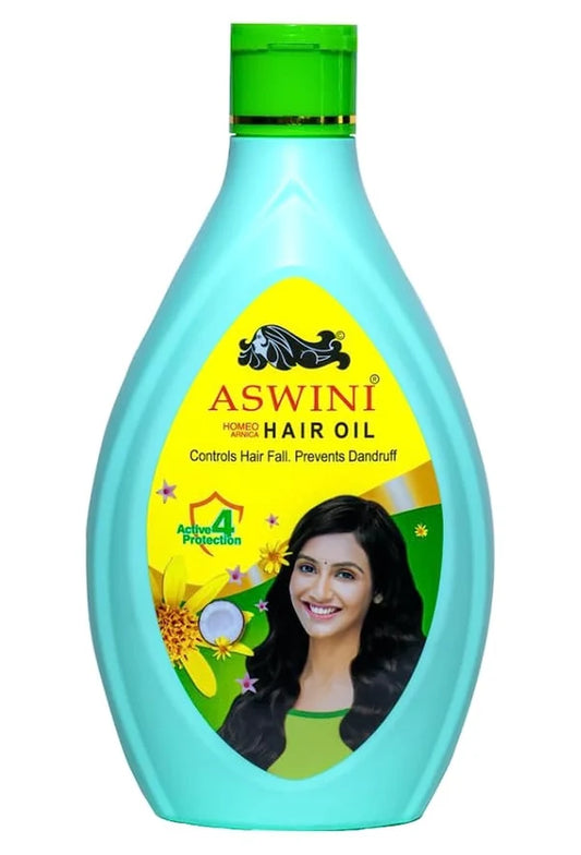 Aswini Homeo Hair Oil- Helps in Stopping Hair Fall & Dandruff - 350 ml