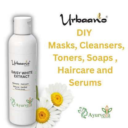 Urbaano Herbal Daisy Flower Extract Natural For Skin Care Products - 100 ml