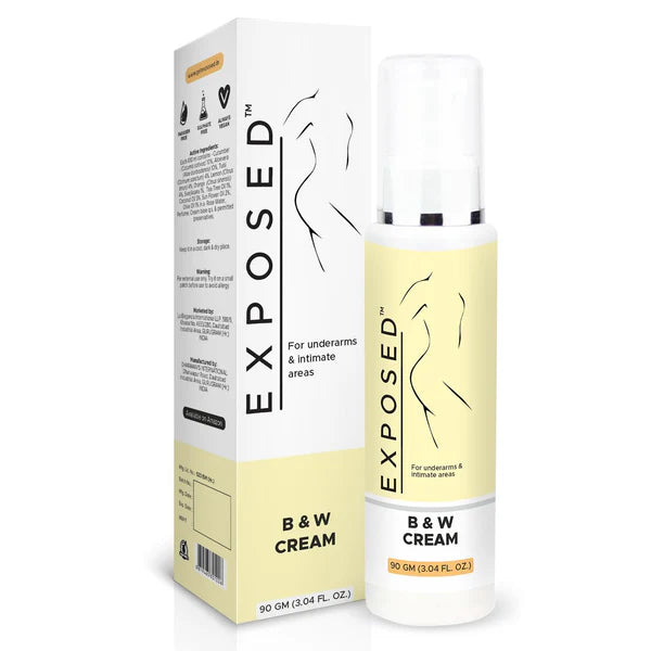 Exposed Whitening Cream For Intimate Areas Dark Underarms Elbows, Neck - 90 gm
