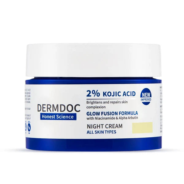 Dermdoc 2% Kojic Acid Night Cream - 50 gm