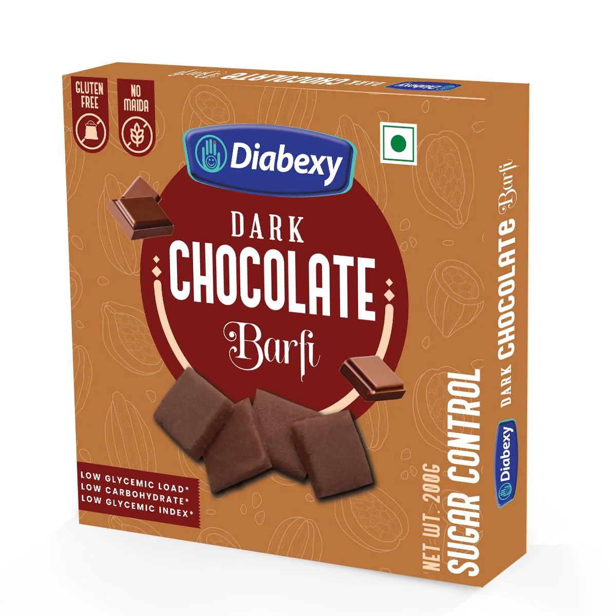 Diabexy Desi Ghee Chocolate Barfi