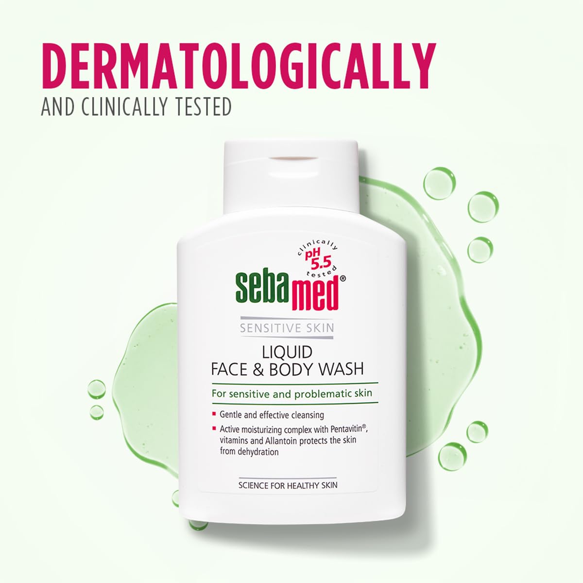 Sebamed Liquid Face and Body Wash 200ml | for All Skin Types
