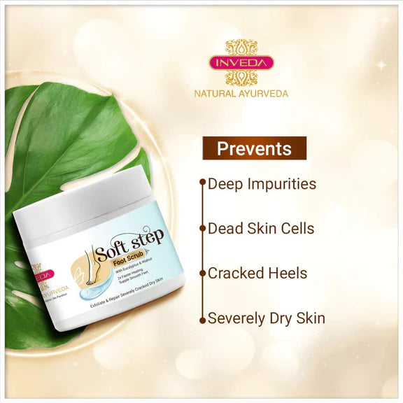 Inveda Soft Step Foot Scrub - 100 ml