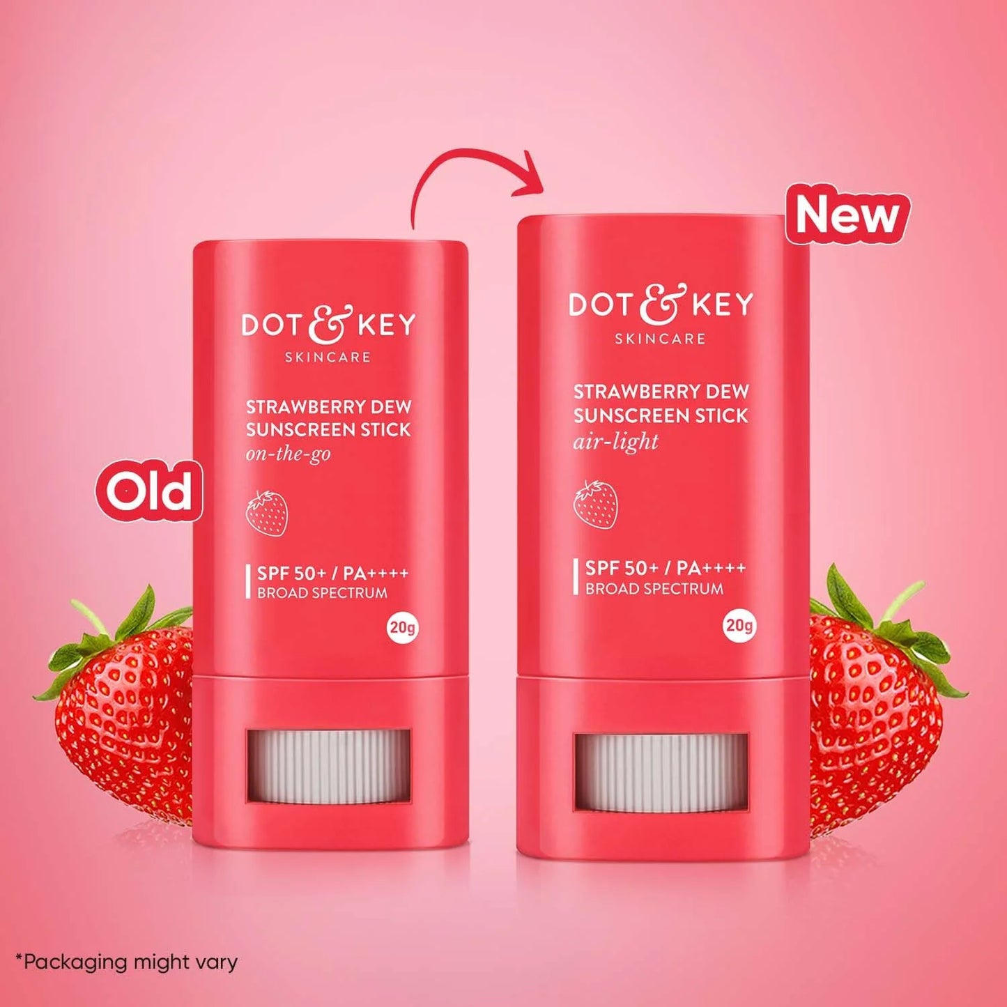 Dot & Key Strawberry Dew SPF 50 Sunscreen Stick - 20 gm