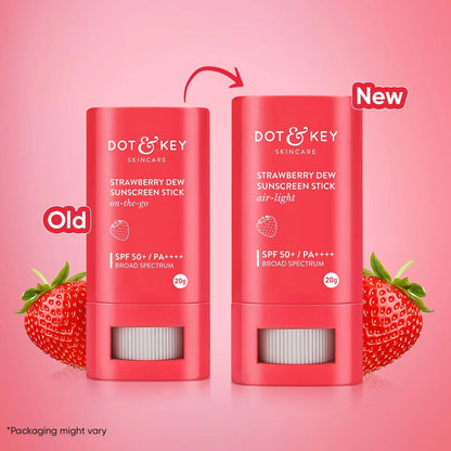 Dot & Key Strawberry Dew SPF 50 Sunscreen Stick - 20 gm