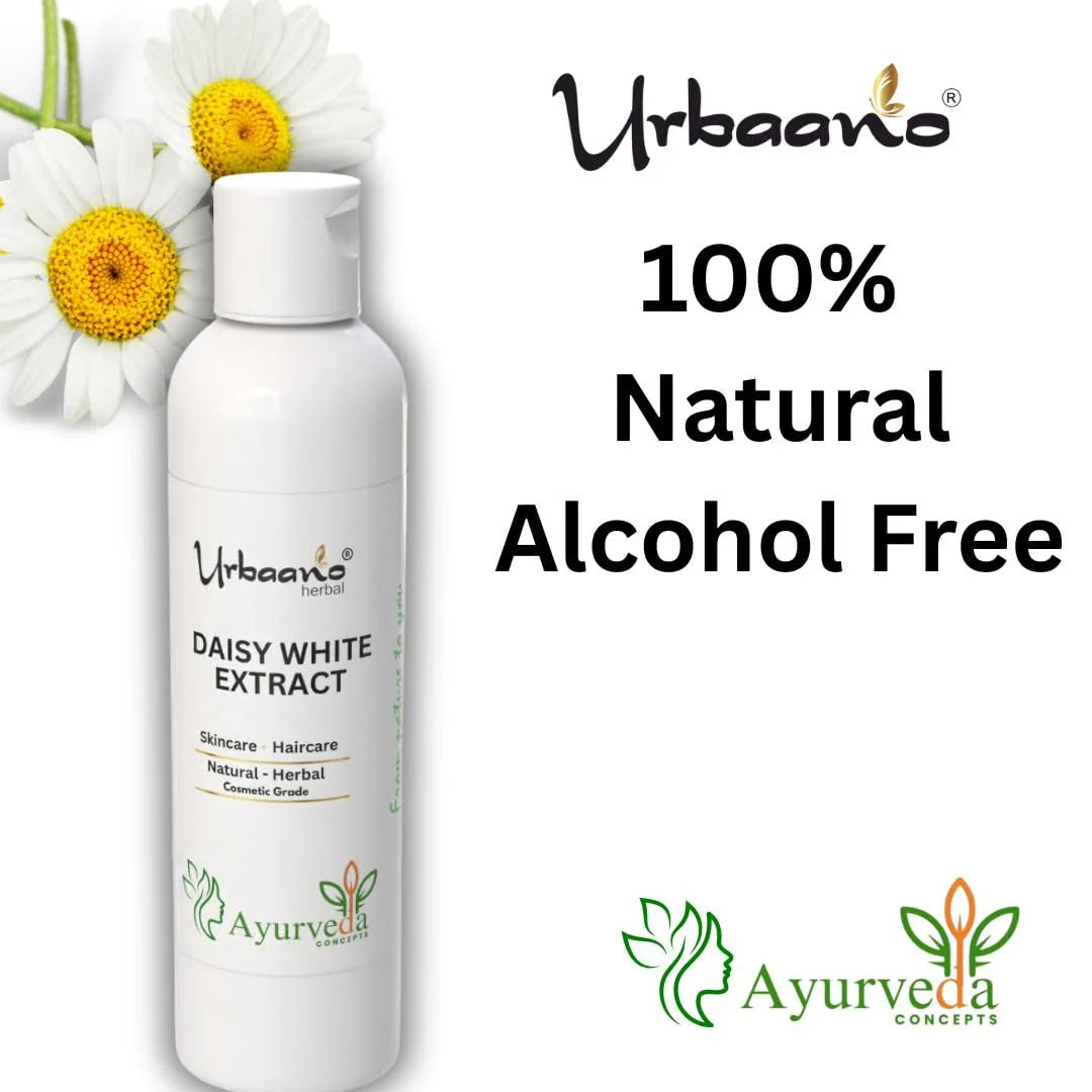 Urbaano Herbal Daisy Flower Extract Natural For Skin Care Products - 100 ml