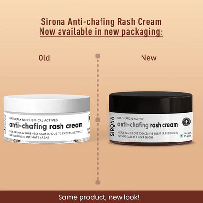Sirona Anti-Chafing Rash Cream - 25 gm