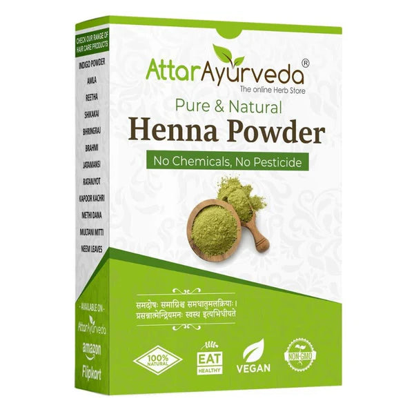 Attar Ayurveda Henna Powder - 200 gm