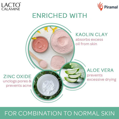 Lacto Calamine Daily Face Care Lotion for Oil Balance - 115 ml