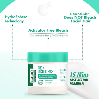 Nature's Essence Lacto Bleach Natural Milk Bleach Without Activator