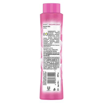 Ponds Dreamflower Fragrant Talc Powder, Pink Lilly - 100gm