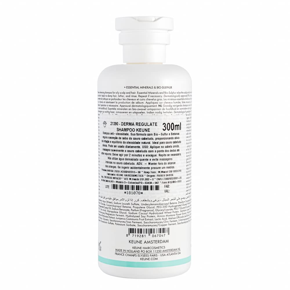 Keune Care - Derma Regulate Shampoo - 300ml / 10.1oz