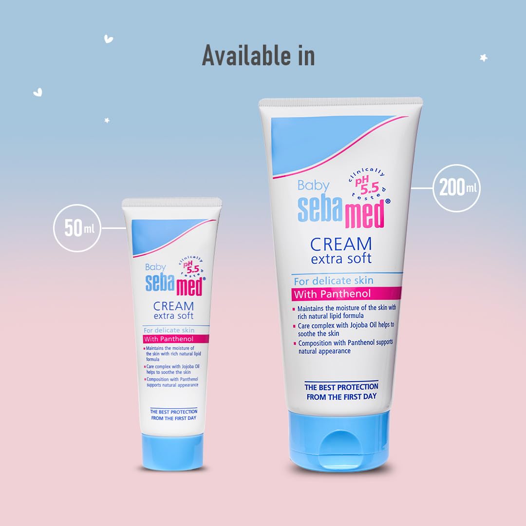 Sebamed Baby Cream Extra Soft|pH 5.5|Ideal for Dry Skin