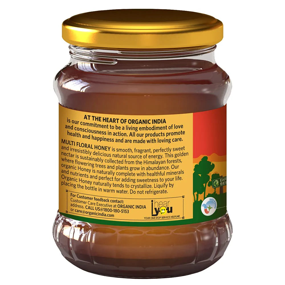 Organic India Honey Multi Floral -250 gm