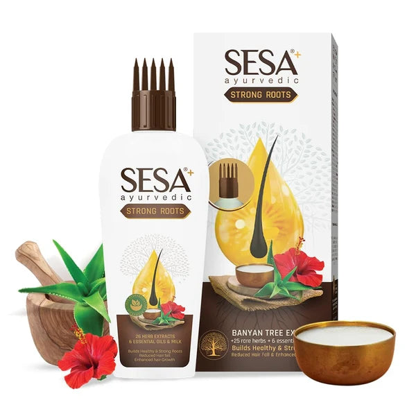 Sesa Ayurvedic Strong Roots Hair Oil - 100 ml