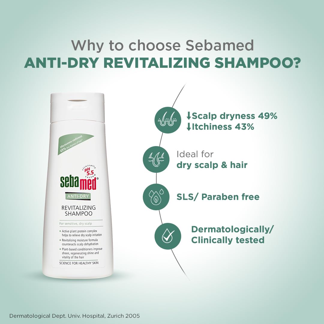 Sebamed Anti Dry Revitalizing Shampoo | 200 ml