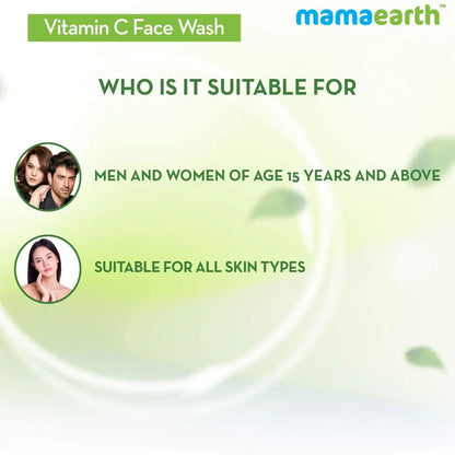 Mamaearth Vitamin C Face Wash For Skin Illumination -50 ml