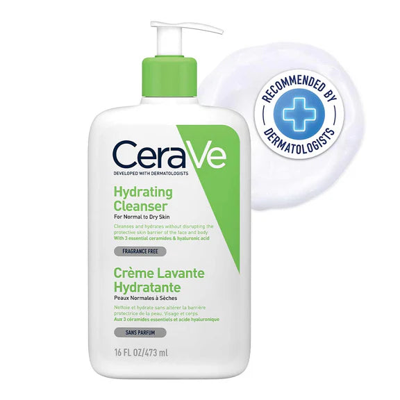 Cerave Hydrating Cleanser for Normal to Dry Skin