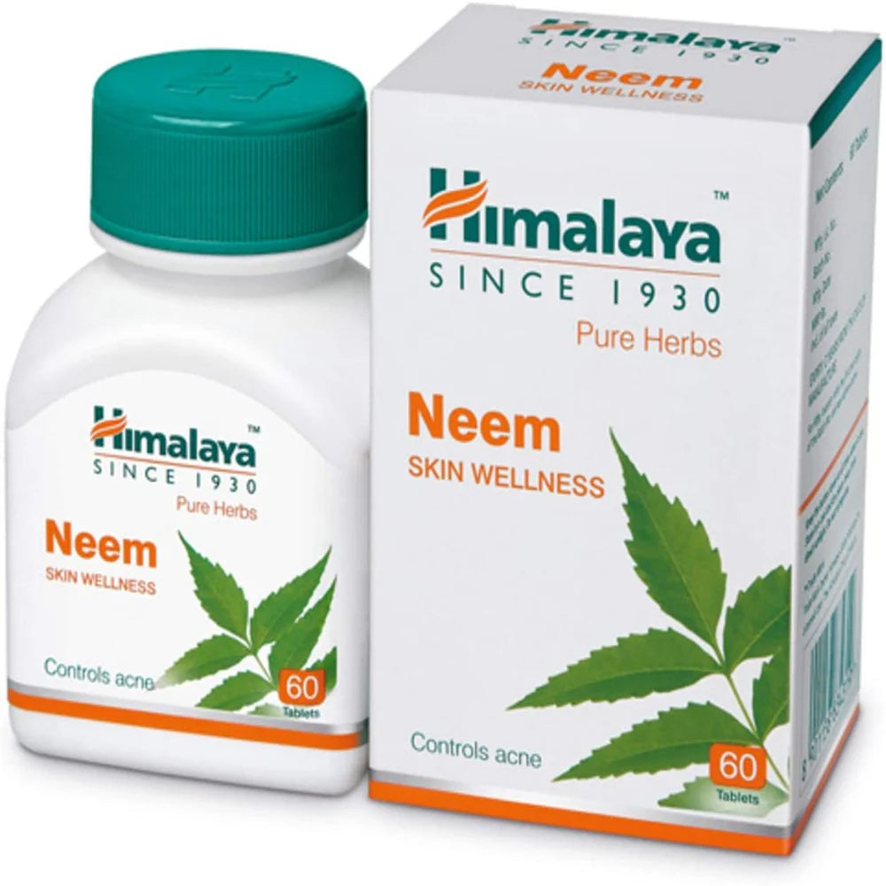 Himalaya Wellness Pure Herbs Neem Skin Wellness Tablets