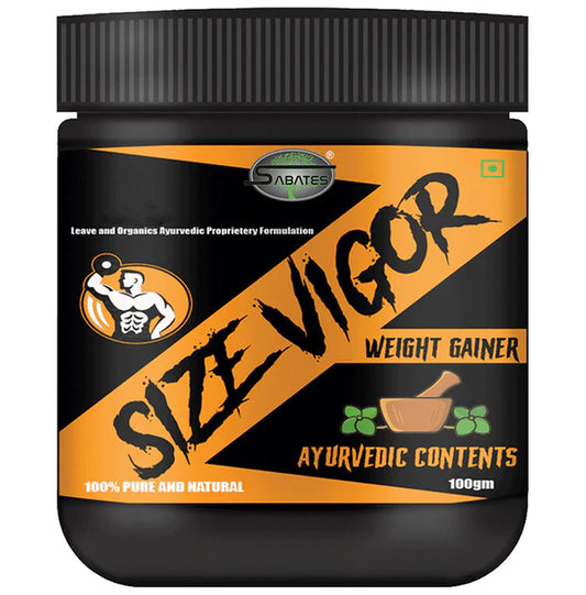 Sabates Size Vigour Weight Gainer - 100 gm
