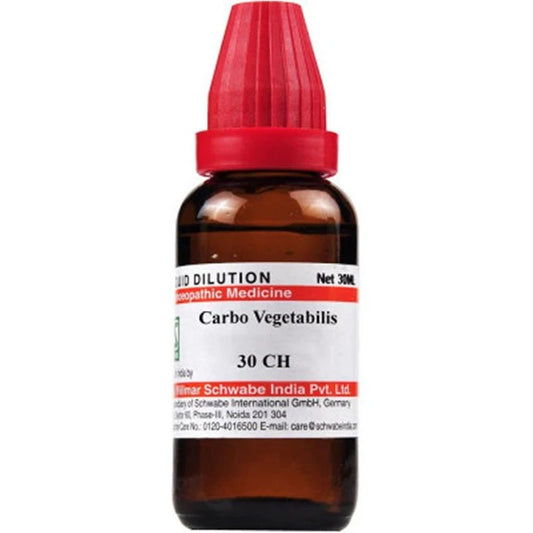 Dr. Willmar Schwabe India Carbo Vegetabilis Dilution -30 CH