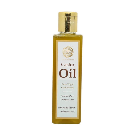 The Pure Story Natural Cold Pressed Castor Hair Oil - 100 ml