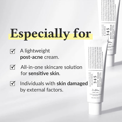 Dr.Althea 345 Relief Cream: Soothing & Barrier Repair Cream with power of Niacinamide & Panthenol - 50 ml