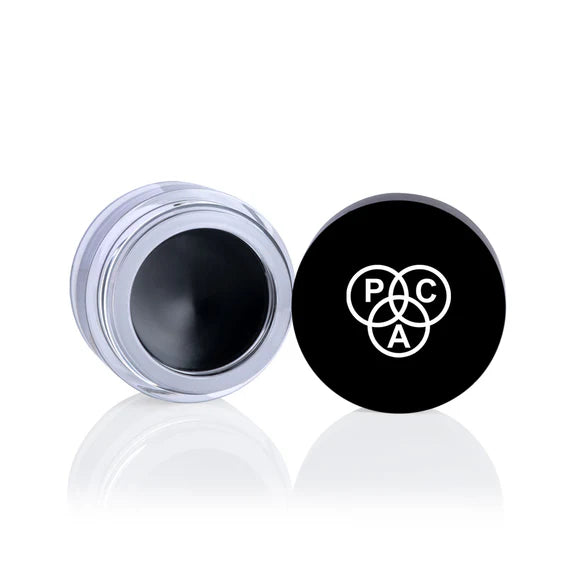 PAC Studio Dual-fold Liquid Gel + Spotlight Gel Eye Liner - Black Combo - combo