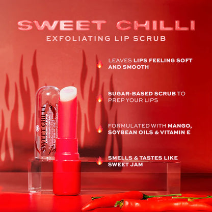 Makeup Revolution Heart Revolution Sweet Chilli Exfoliating Lip Scrub - 2.5 gm