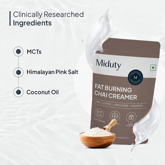 Miduty by Palak Notes Fat Burning Chai Creamer - 200 gm