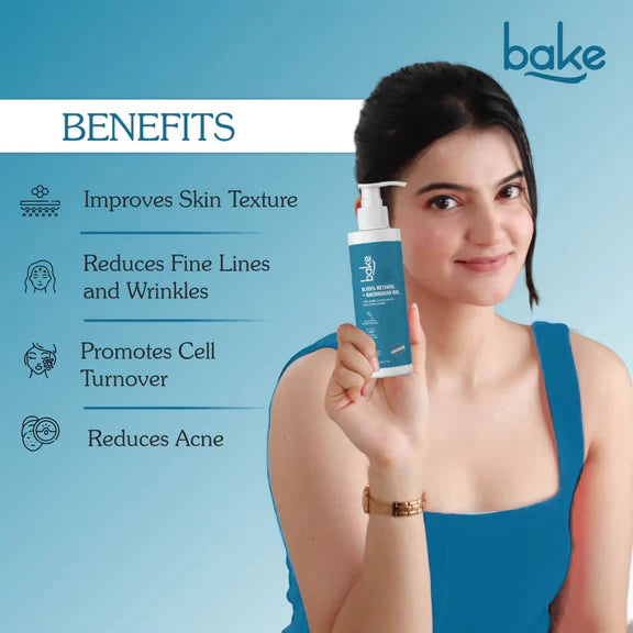 BAKE 0.05% Retinol Face Wash - 100 ml