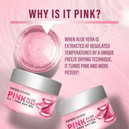 Faces Canada Pink Aloe Vera Oil-Free Day Gel - 15 gm
